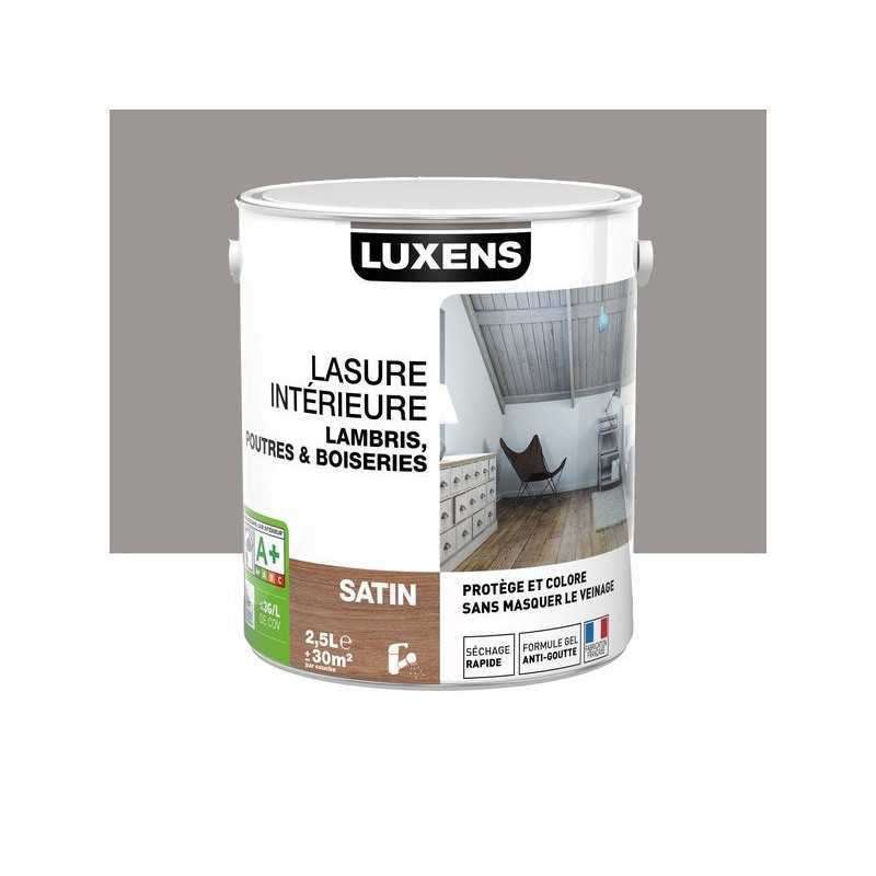 Lasure intérieure poutre et lambris luxens brun tweed 2 5 l  - Sanifer Tamatave