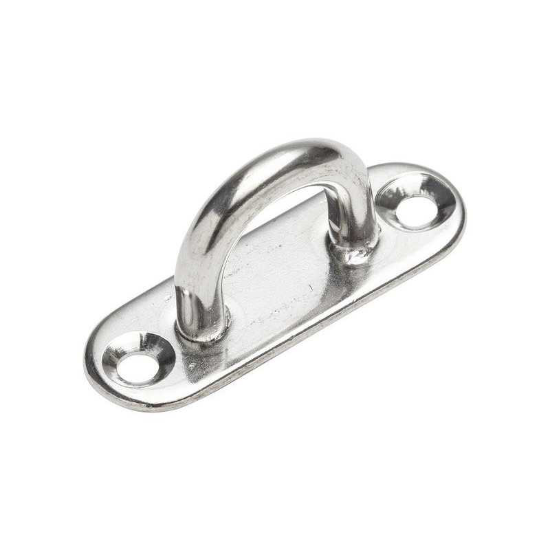  Lot de 2 platines à ?il inox diamètre 4 2 x l 15 mm STANDERS - Sanifer Tamatave