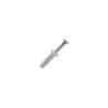  Lot de 100 chevilles et vis Ã    frapper nylon Spit, diam. 6 x L. 30 mm  - Sanifer Tamatave