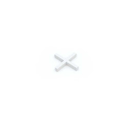  Lot de 250 croisillons x ep 2 mm Dexter DEXTER - Sanifer Tamatave