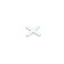  Lot de 250 croisillons x  ep 4 mm Dexter DEXTER - Sanifer Tamatave
