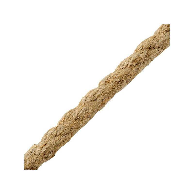  Corde jute torsadée l. 10 m Standers  - Sanifer Tamatave