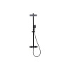  Colonne de douche mitigeur mécanique studio noir  - Sanifer Tamatave