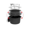  Bonde douche plate diamètre  90 mm  - Sanifer Tamatave