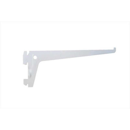  Lot de 10 consoles simples acier verni p 20 cm entraxe 50 mm  - Sanifer Tamatave