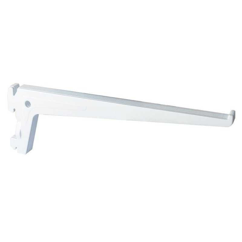  Lot de 10 consoles simples acier verni p 25 cm entraxe 50 mm  - Sanifer Tamatave