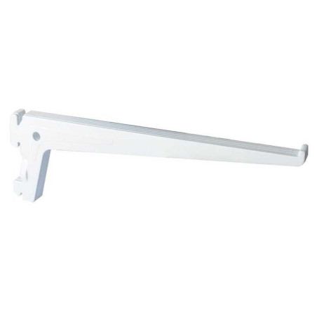  Lot de 10 consoles simples acier verni p 25 cm entraxe 50 mm  - Sanifer Tamatave