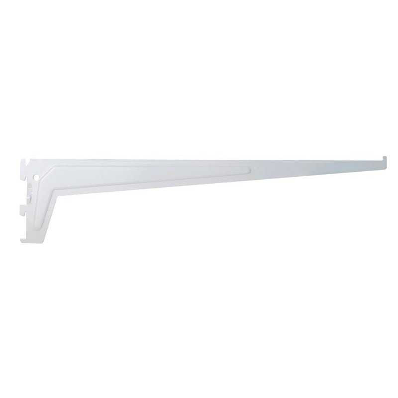  Lot de 10 consoles simples acier verni p 50 cm entraxe 50 mm  - Sanifer Tamatave