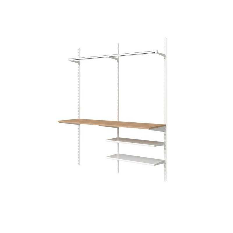  Console double acier verni p 47 cm entraxe 50 mm  - Sanifer Tamatave