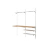  Console double acier verni p 47 cm entraxe 50 mm  - Sanifer Tamatave