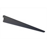  Console double acier verni p 37 cm entraxe 50 mm  - Sanifer Tamatave
