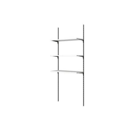  Crémaillère simple acier h 200 cm entraxe 50 mm  - Sanifer Tamatave