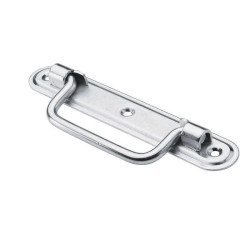 Poignée de caisse à  visser acier zingué l.162 mm Hettich  - Sanifer Tamatave