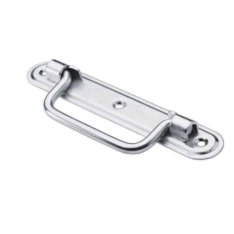 Poignée de caisse à  visser acier zingué l.162 mm Hettich  - Sanifer Tamatave