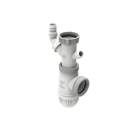  Siphon évier bi-matiã¨re-joint intégré + prisesconnectic  - Sanifer Tamatave