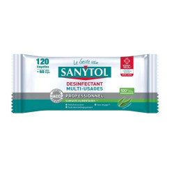  Lingettes désinfectant sanytol 120  - Sanifer Tamatave