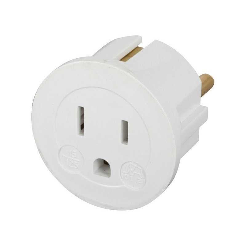  Adaptateur etats-unis vers europe sans terre 701970 DEBFLEX - Sanifer Tamatave
