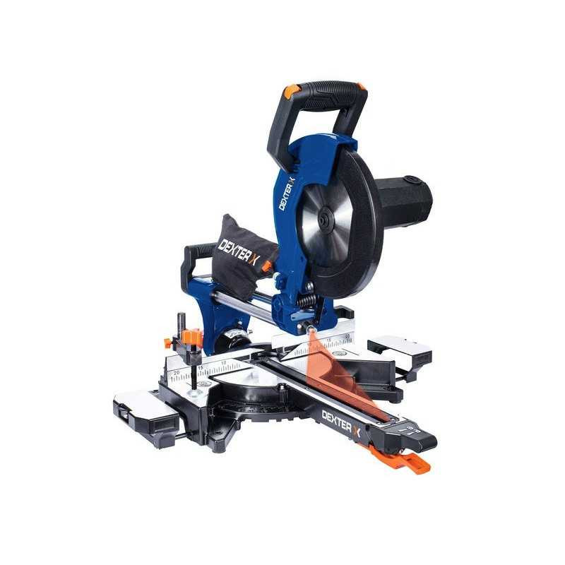 Scie à onglet radiale dx254 254 mm 2000 watts DEXTER - Sanifer Tamatave