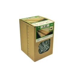  Lot de 500 vis acier t?te frais?e diamètre 4 mm x l.40 mm Standers  - Sanifer Tamatave