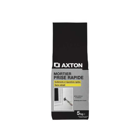  Mortier rapide axton 5 kg gris AXTON - Sanifer Tamatave