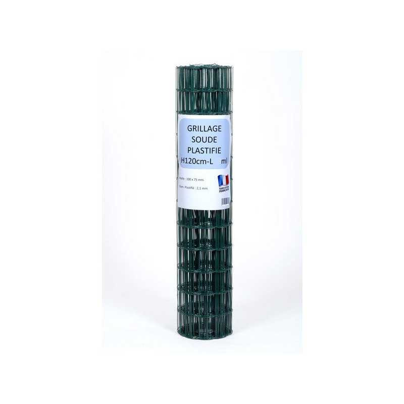 Grillage vert 100 x 75 cm H. 1.50 m L. 25 m  - Sanifer Tamatave