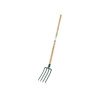 Fourche à bêcher acier forgé manche en bois 4 dents l 110 cm Geolia  - Sanifer Tamatave