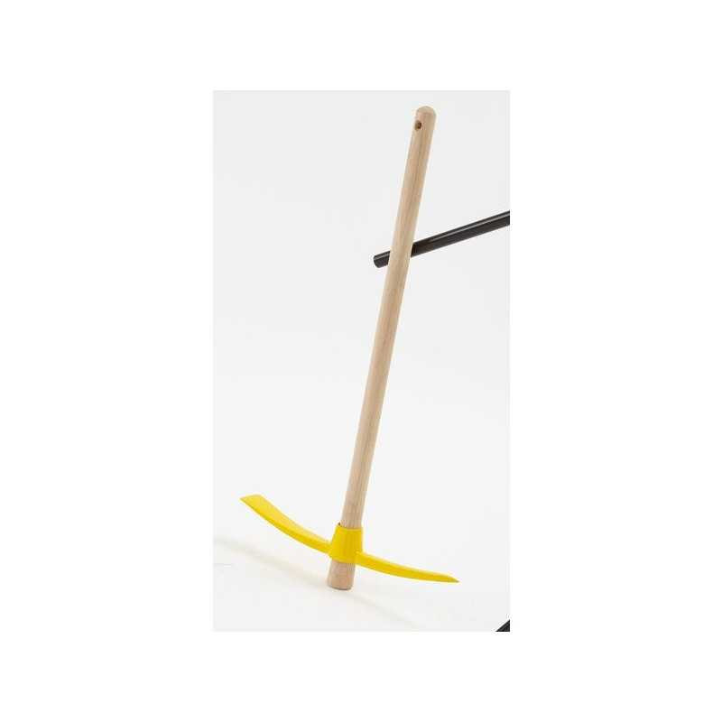  Pioche Terrassier Acier Forgé, Manche Bois L.90 Cm  - Sanifer Tamatave