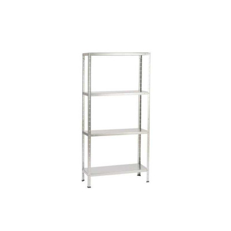  Etagère métal gris galvanisé 4 tablettes l 72 5xh 145xp 30  - Sanifer Tamatave