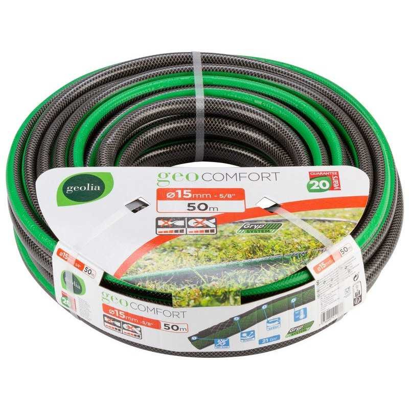  Tuyau d'arrosage geocomfort l 50 m diamètre 14 5 mm Geolia  - Sanifer Tamatave