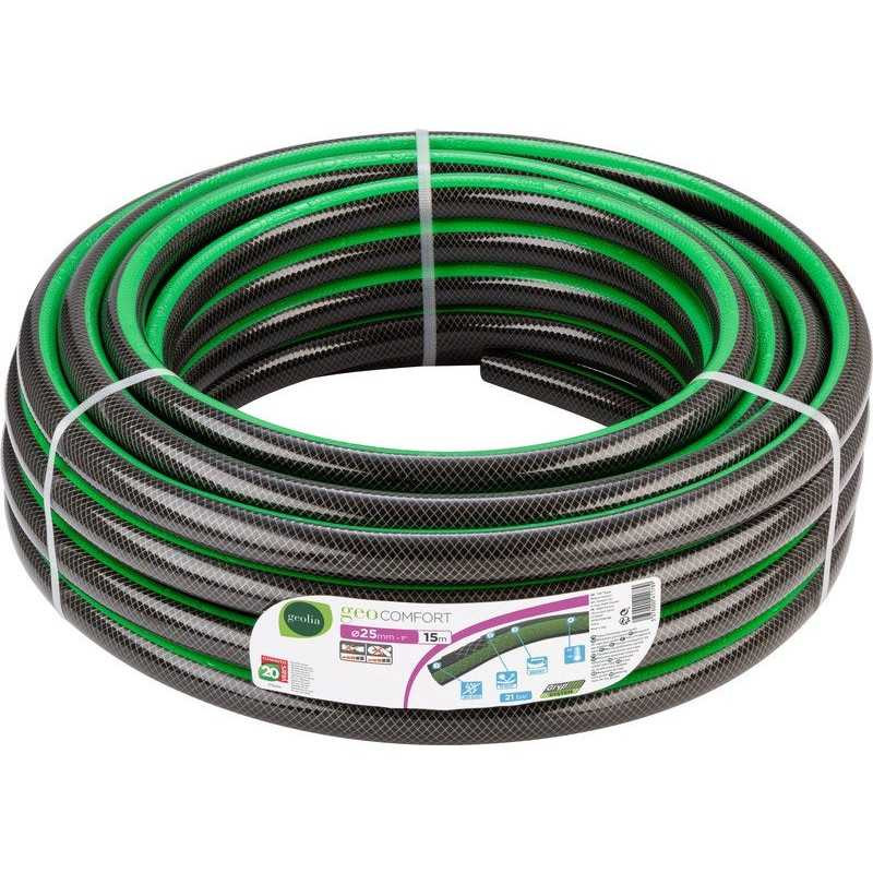 Tuyau d'arrosage geocomfort l 15 m diamètre 24 3 mm Geolia  - Sanifer Tamatave