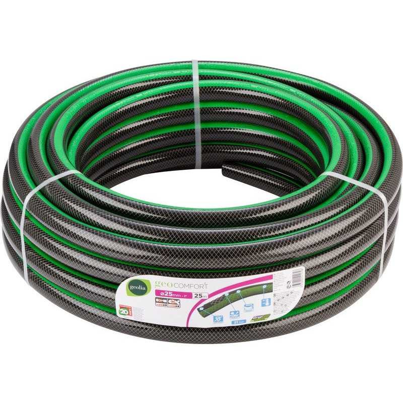  Tuyau d'arrosage geocomfort l 25 m diamètre 24 3 mm Geolia  - Sanifer Tamatave