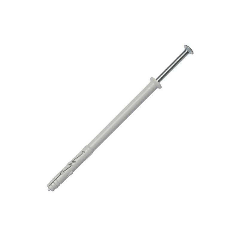  Lot de 8 chevilles ? frapper nylon Spit, diam. 8 x L. 110 mm  - Sanifer Tamatave