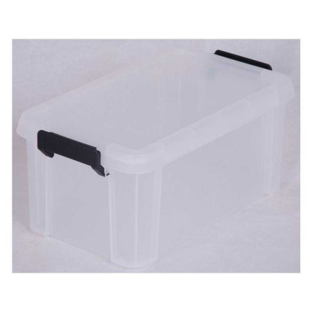  Boîte iris en plastique transparent l 21 4 x p 36 5 x h 16 5cm  - Sanifer Tamatave
