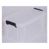  Boîte iris en plastique transparent l 21 4 x p 36 5 x h 16 5cm  - Sanifer Tamatave