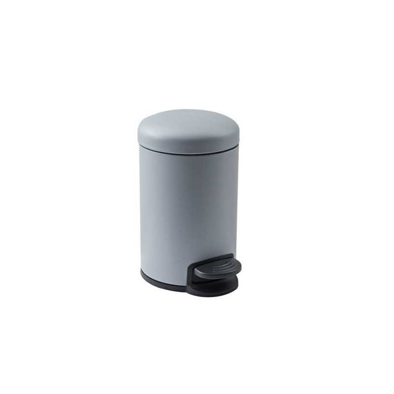  Poubelle de salle de bains 3 l gris granit easy Sensea SENSEA - Sanifer Tamatave