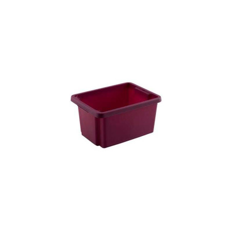  Bac de rangement empilable superposable 16 l rose  - Sanifer Tamatave