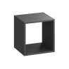 Etagère cube décoratif gris h 36 1 x l 36 x p 16 cm  - Sanifer Tamatave