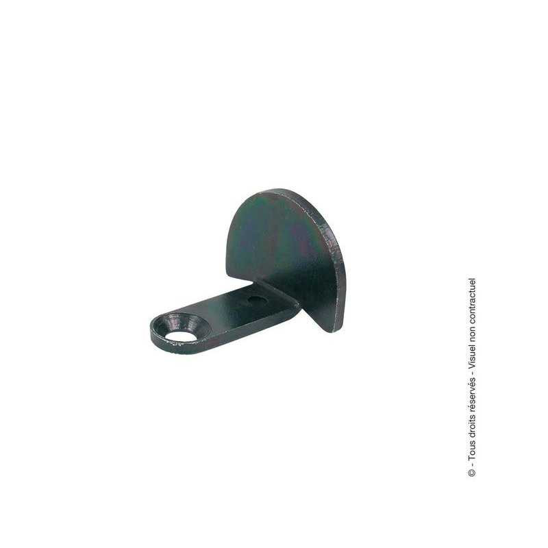  Butée coudée à visser déporté 30 25x3 acier noir prépeint  - Sanifer Tamatave