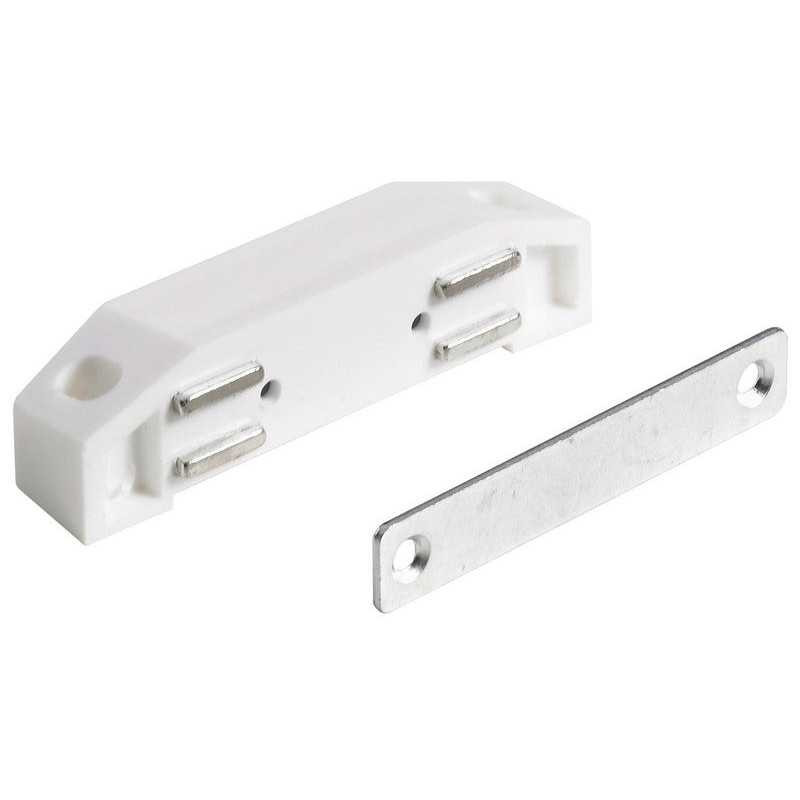  Lot de 2 aimants magn?tiques plastique l.17.3 x l.75 mm Hettich  - Sanifer Tamatave