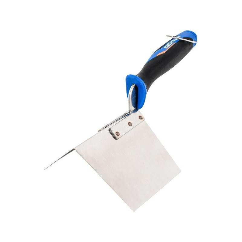  Truelle d'angle extérieur en inox lame de 10 7 cm DEXTER - Sanifer Tamatave