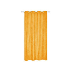  Rideau tamisant newmanchester su?dine jaune l 140 x h 280 cm  - Sanifer Tamatave
