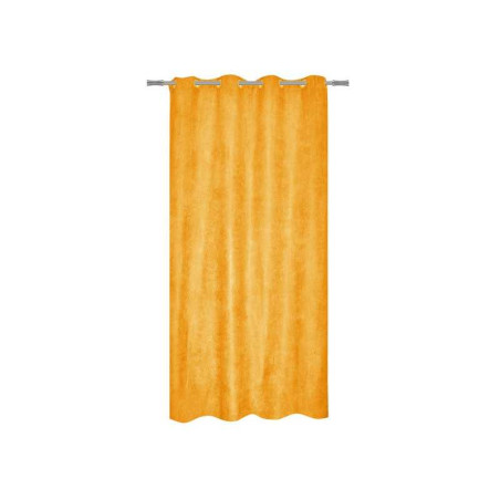  Rideau tamisant newmanchester su?dine jaune l 140 x h 280 cm  - Sanifer Tamatave