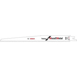  Lot de 2 lames coupe multi-matériau s1111df pour scie sabre ou égoïne BOSCH - Sanifer Tamatave