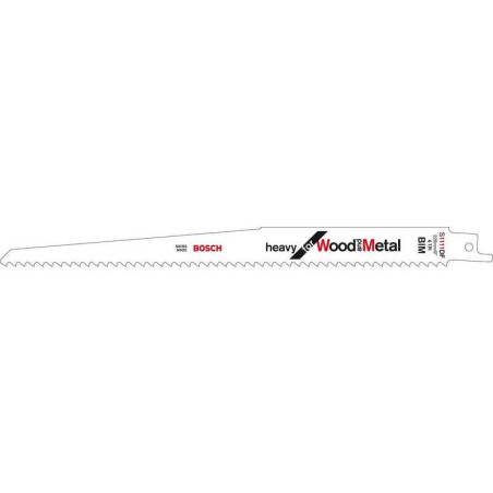  Lot de 2 lames coupe multi-matériau s1111df pour scie sabre ou égoïne BOSCH - Sanifer Tamatave