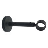  Lot de 2 supports extensibles avec preçage 20 mm noir mat  Inspire  - Sanifer Tamatave