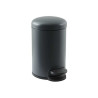  Poubelle de salle de bains 3l grise easy Sensea  - Sanifer Tamatave