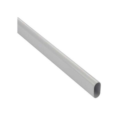  Barre de penderie blanc h 3 x l 200 x p 1 5 cm  - Sanifer Tamatave