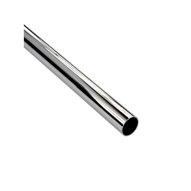  Barre de penderie blanc h 2 5 x l 100 x p 2 5 cm  - Sanifer Tamatave