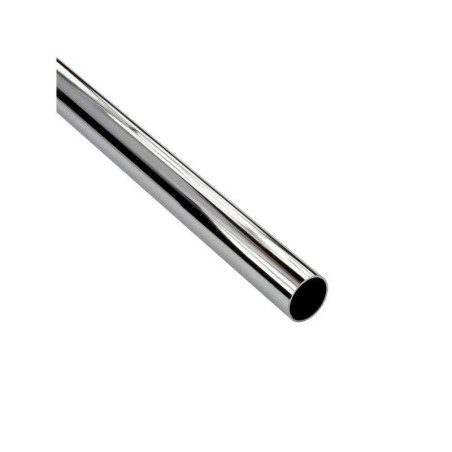  Barre de penderie blanc h 2 5 x l 100 x p 2 5 cm  - Sanifer Tamatave