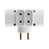  Multiprise sans fil 4 prises blanc zenitech ZENITECH - Sanifer Tamatave